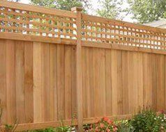 Traditional Wood Fence Style